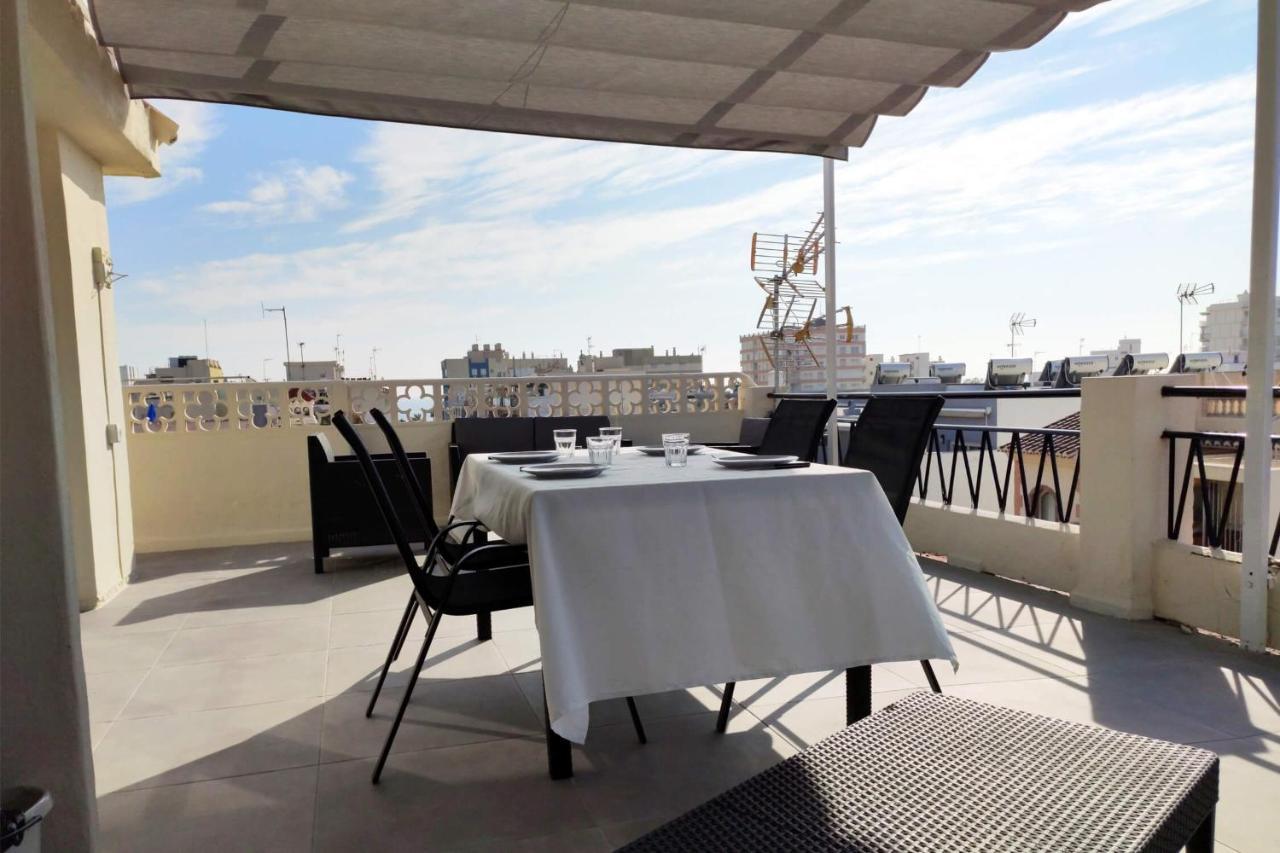 Ferienwohnung Atico Del Mar Torre Del Mar Exterior foto